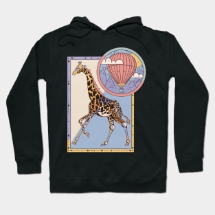 Running Giraffe Hoodie